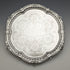 1895年 英国アンティーク 純銀製サルヴァ 直径22cm 363g CHARLES BOYTON